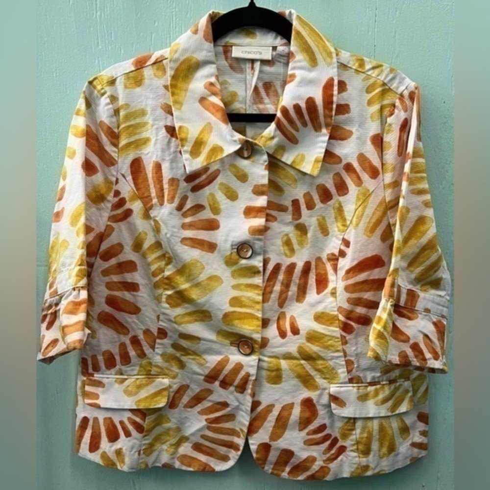 Chico's Bright, Playful Jacket